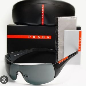 Prada Linea Rossa visor men sunglasses